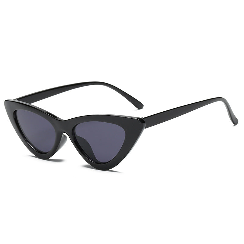 Retro Triangle Cat-Eye Sunglasses